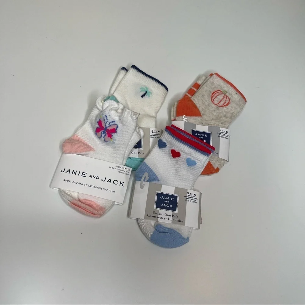 Janie And Jack girl socks
